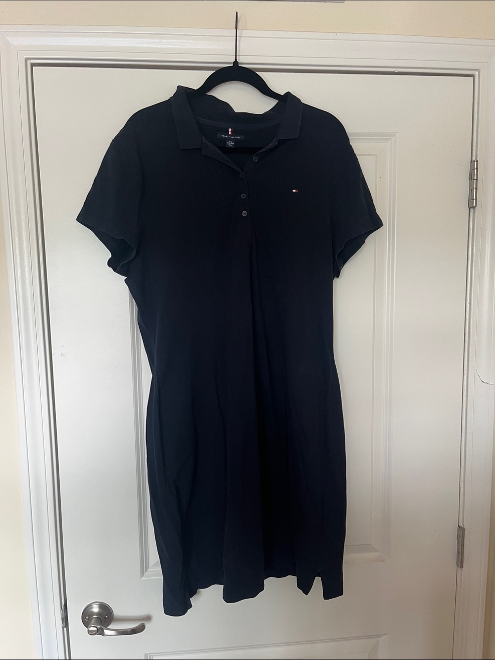 Tommy Hilfiger Navy Polo Shirt Dress
